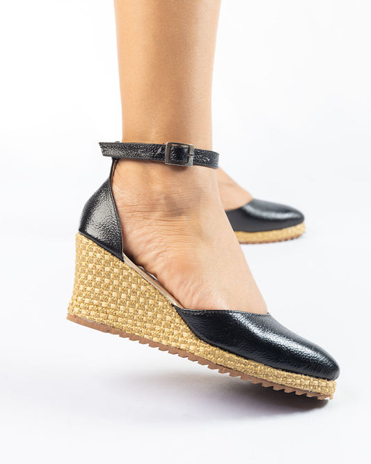 Amalia Cuero Negro 55mm