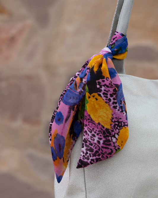 Bolso Fantasia Brillante Plateado