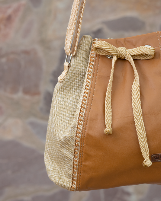 Bolso Imperial Cuero Avellana