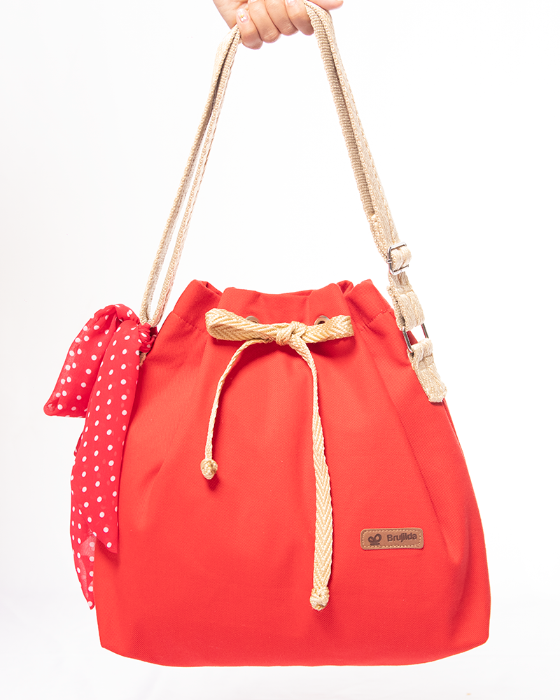 Bolso Pañoleta Rojo