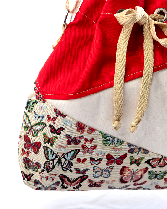 Bolso Pañoleta Mariposas