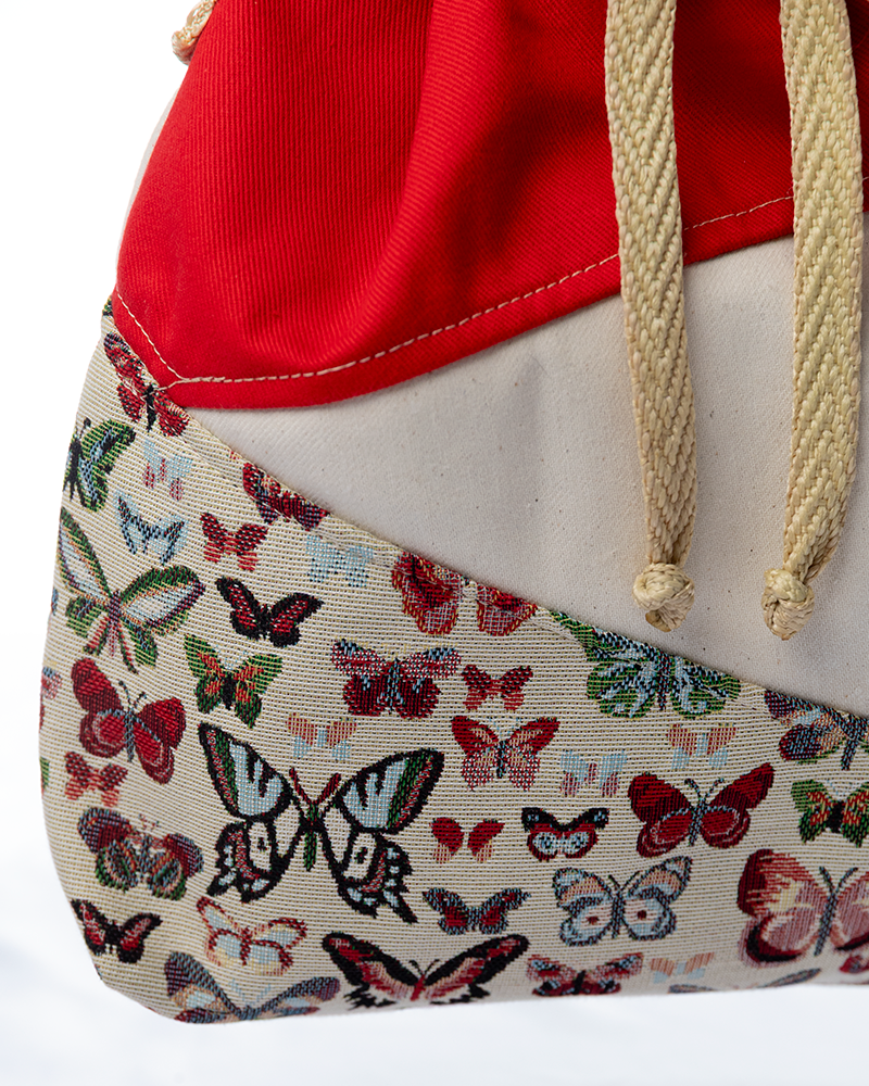 Bolso Pañoleta Mariposas