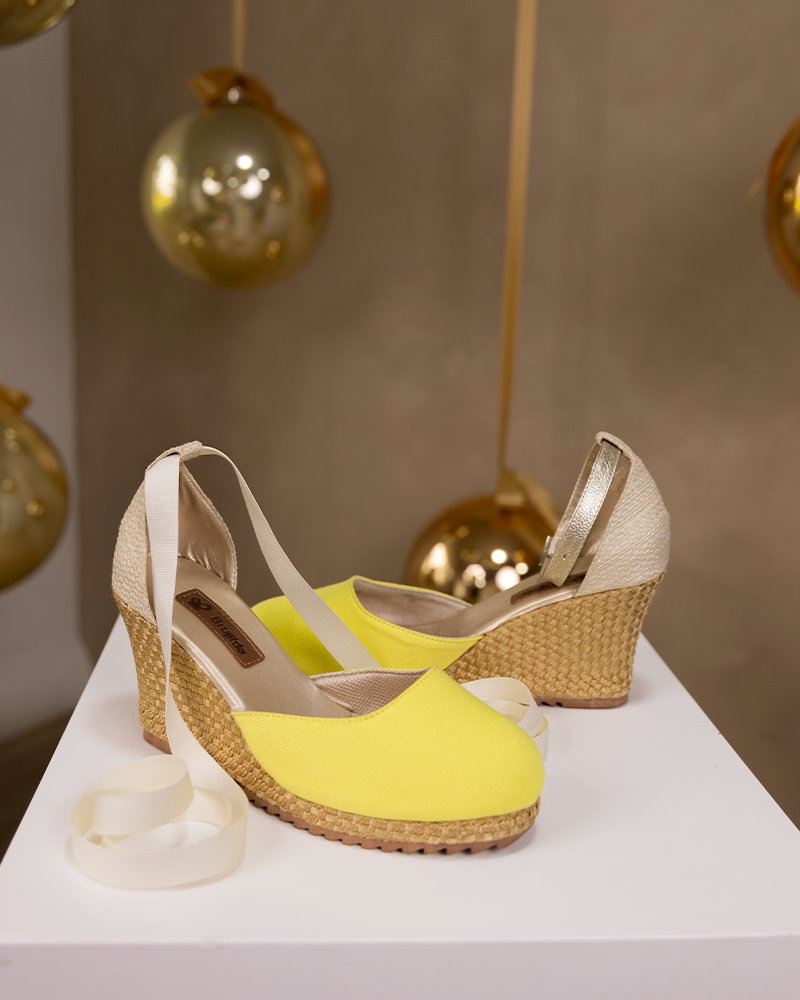 Candelaria Lona Amarillo 65mm