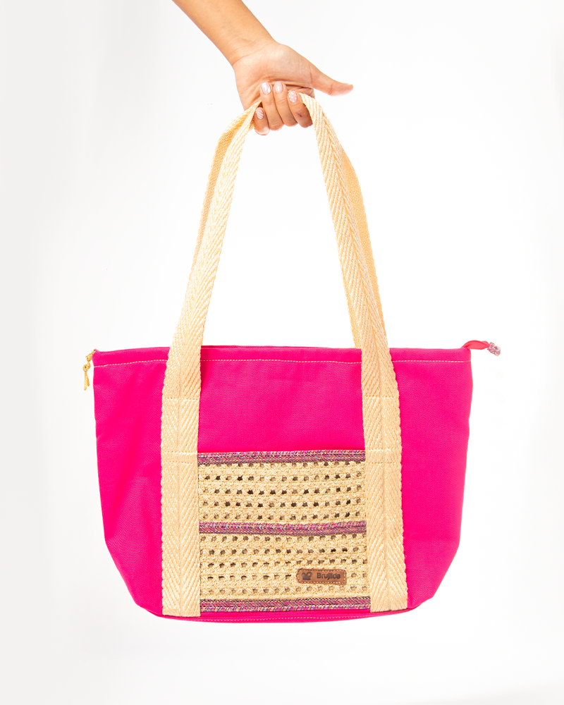 Bolso Barbie Fucsia x Yute