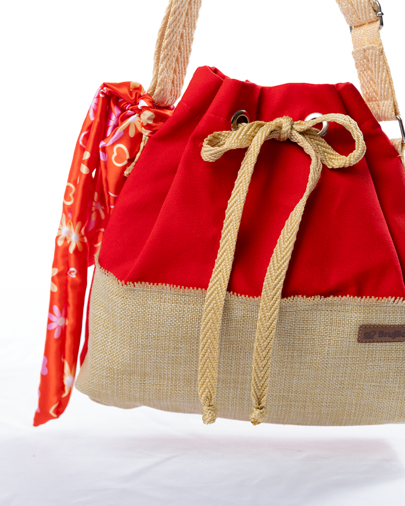 Bolso Candelaria Rojo
