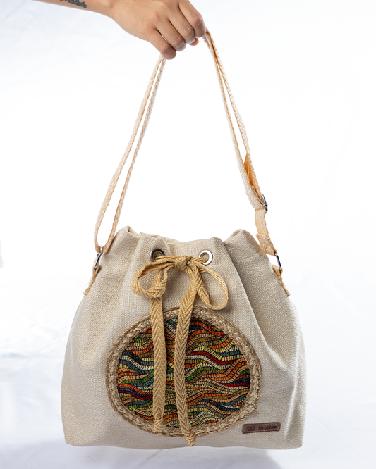 Bolso Pañoleta Gobelino Mosaico