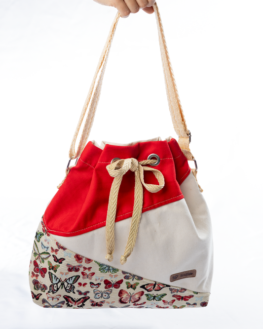 Bolso Pañoleta Mariposas