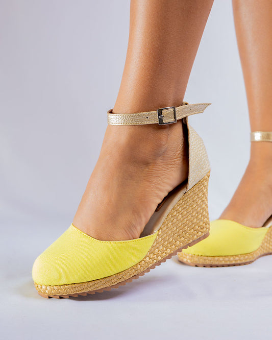 Candelaria Lona Amarillo 65mm