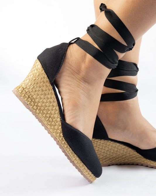 Cayetana Lona Negro Cintas 55mm